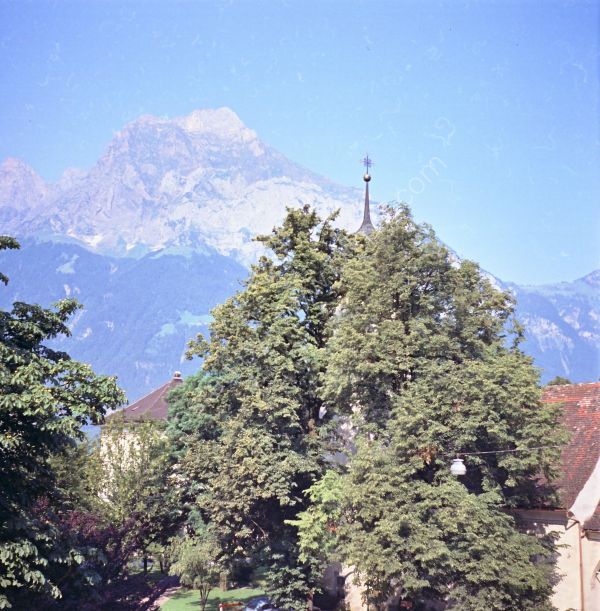 View of Mountains from Altdorf
